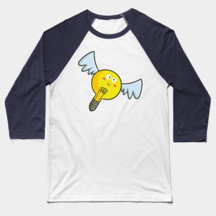 Cute Flying idea lamp Baseball T-Shirt